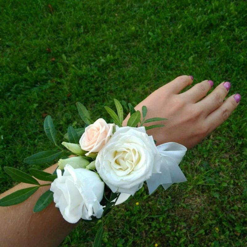 Оформление свадьбы живыми цветами - MoreRoz.by