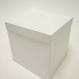 купить белую квадратную коробку