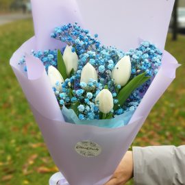 Букет "Ласковая вьюга"