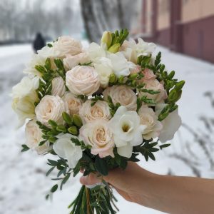 Букет невесты "Снежная королева"