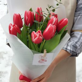 Букет тюльпанов "Первоцветы"