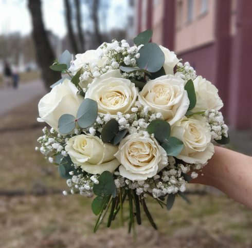 Букет невесты "Подвенечный наряд"