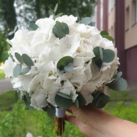 Букет невесты "Мятный бриз"