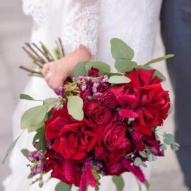 Букет невесты "Палисандр"