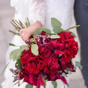 Букет невесты "Палисандр"