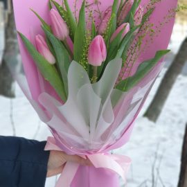 Букет "Тепло апреля"