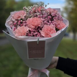 Букет-комплимент "Розовое кружево"