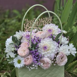 Коробка "Цветочные узоры"